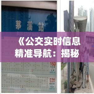 《公交实时信息精准导航：揭秘最准确的信息来源》