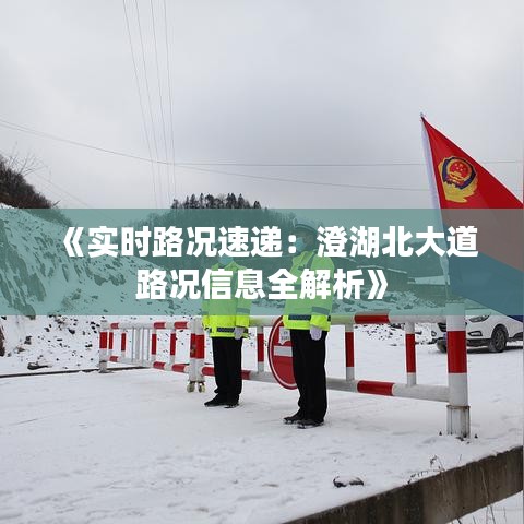 《实时路况速递：澄湖北大道路况信息全解析》