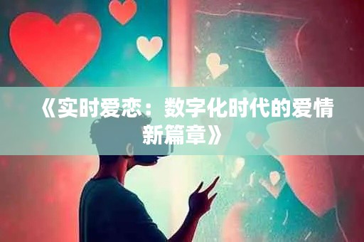 《实时爱恋：数字化时代的爱情新篇章》
