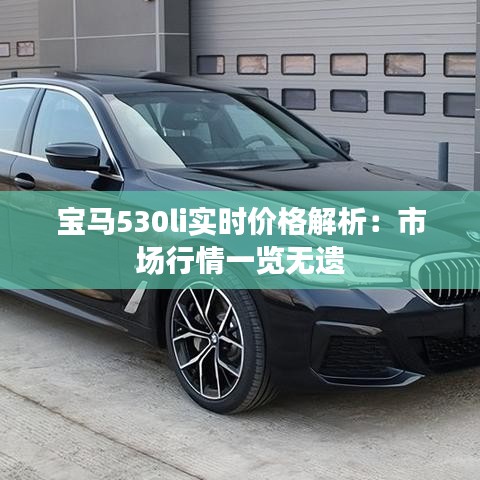 宝马530li实时价格解析：市场行情一览无遗