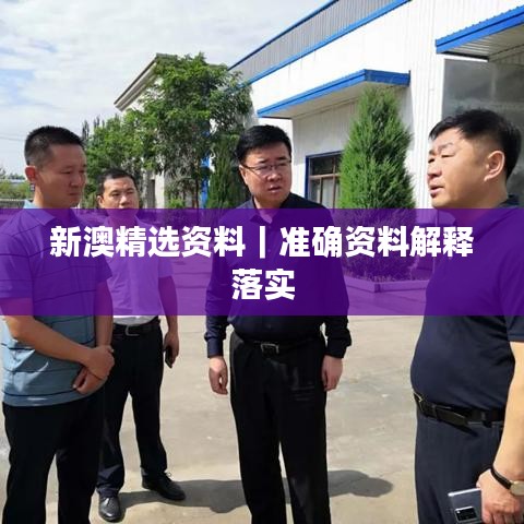 新澳精选资料｜准确资料解释落实