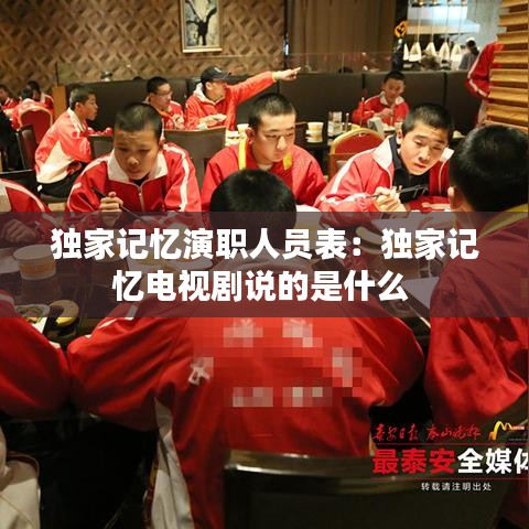 独家记忆演职人员表：独家记忆电视剧说的是什么 