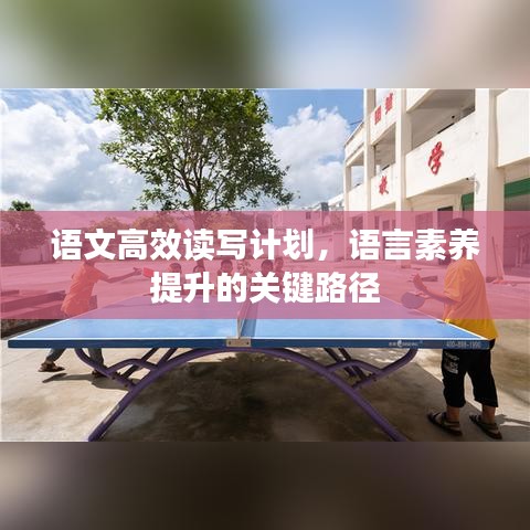 语文高效读写计划，语言素养提升的关键路径