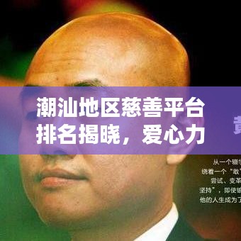 潮汕地区慈善平台排名揭晓，爱心力量典范TOP10