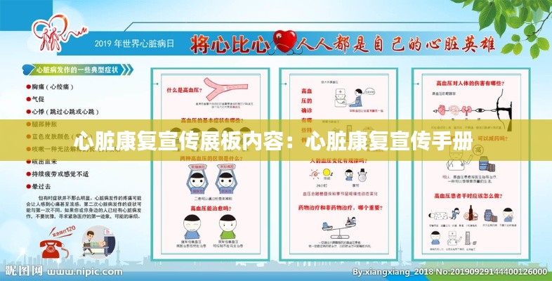 心脏康复宣传展板内容：心脏康复宣传手册 