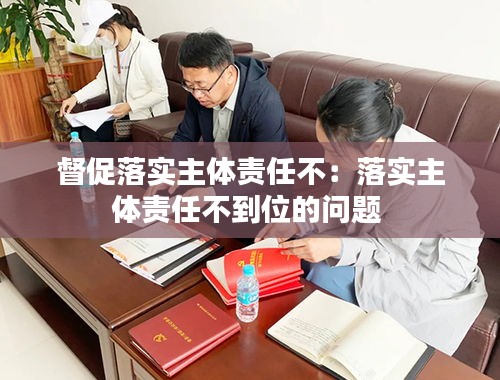 督促落实主体责任不：落实主体责任不到位的问题 
