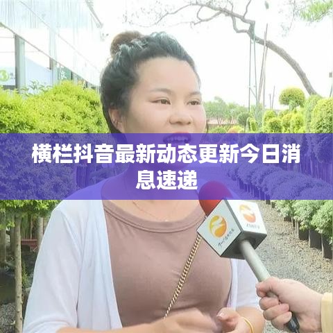 横栏抖音最新动态更新今日消息速递