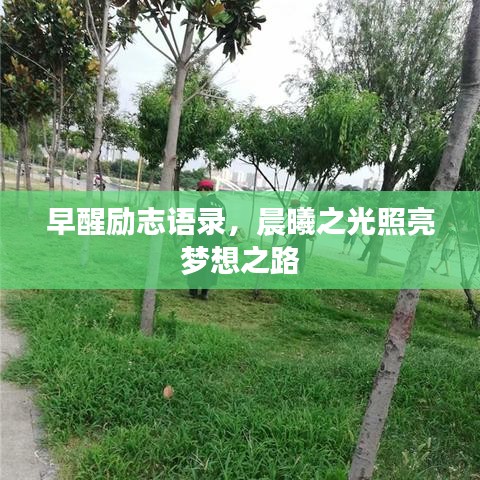 早醒励志语录，晨曦之光照亮梦想之路