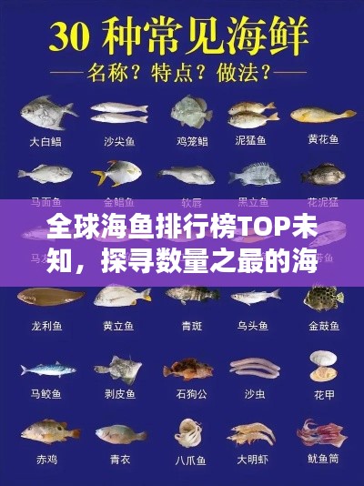 全球海鱼排行榜TOP未知，探寻数量之最的海鱼种类！