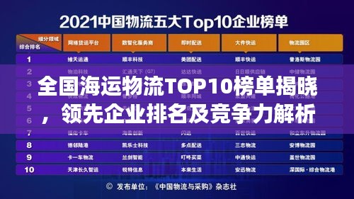 全国海运物流TOP10榜单揭晓，领先企业排名及竞争力解析