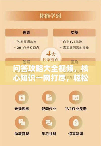 问答攻略大全视频，核心知识一网打尽，轻松应对各类问题！