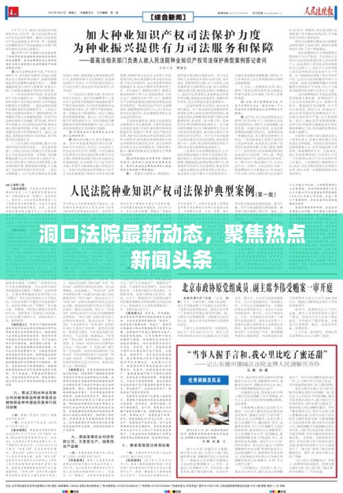 洞口法院最新动态，聚焦热点新闻头条