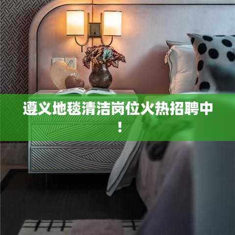 遵义地毯清洁岗位火热招聘中！
