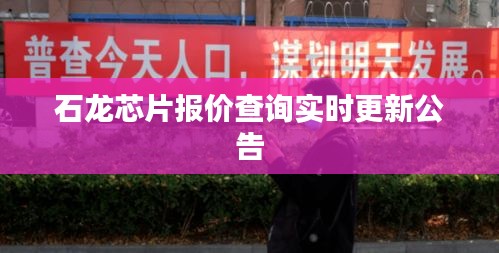 石龙芯片报价查询实时更新公告