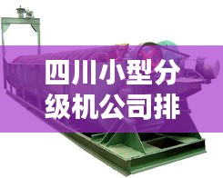 四川小型分级机公司排行榜及行业影响力解析