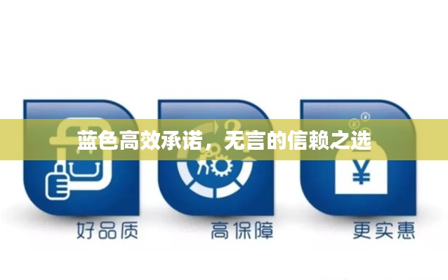 蓝色高效承诺，无言的信赖之选